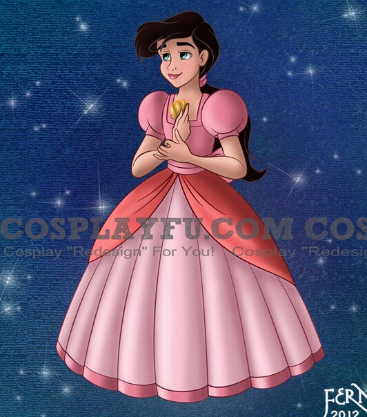 Custom Princess Melody Cosplay Costume From The Little Mermaid Ii Return To The Sea 3753