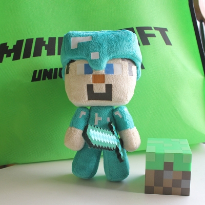 Minecraft Steve brinquedo de pelúcia
