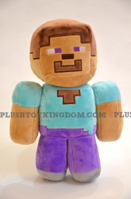Minecraft Steve brinquedo de pelúcia (Castanho)