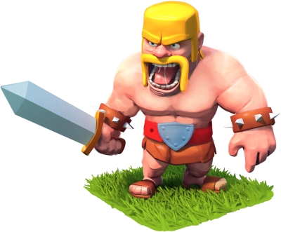 Barbarian Plush Toy from Clash of Clans