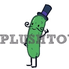 Mr. Pickels Plush Toy from Happy Tree Friends