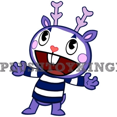 Mime Plush Toy from Happy Tree Friends