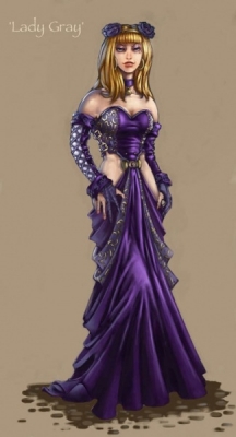 Elvira Cosplay Costume from Hero of Oakvale