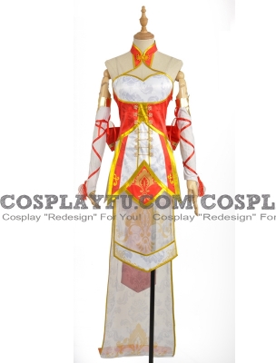 Yuezheng Ling Cosplay Costume (Phoenix Cheongsam) from Vocaloid