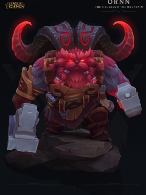 Ornn Cosplay Costume from League of Legends