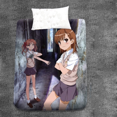 Mikoto Misaka Bed Sheet (441) from A Certain Magical Index