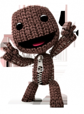 Sackboy Plush Toy from Hot Shots Golf: Out of Bounds