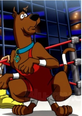 Scooby Doo Plush Toy from Scooby-Doo! WrestleMania Mystery
