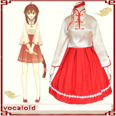 Luo Tianyi Cosplay Costume from Vocaloid (4407)