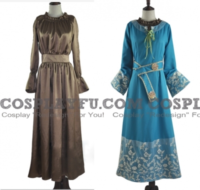 Aurora Cosplay Costume (2nd) from Maleficent
