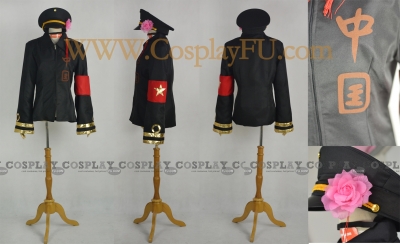 Hetalia Chine Costume (Jacket and Hat)