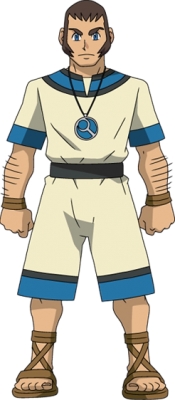 Damos Cosplay Costume from Pokemon Arceus and the Jewel of Life