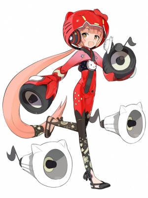 Vocaloid Iroha Nekomura Peruca