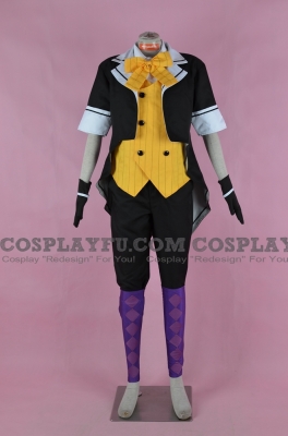 Len Cosplay Costume (Dream Eating Monochrome Baku) from Project DIVA