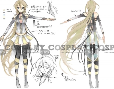 Lily Cosplay Costume (2nd) from Vocaloid