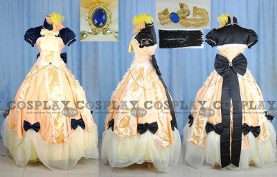 Vocaloid Kagamine Rin Traje (Daughter of Evil 2nd Size L)