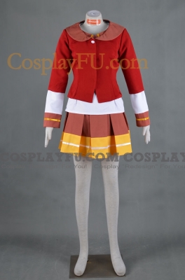 Vocaloid Kagamine Rin Kostüme (Traditional School)
