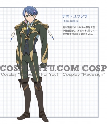 Theo Cosplay Costume from Macross Delta