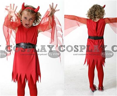 Kids Halloween Clothes on Evil Halloween Costume  Kids Red Evil  For Kids  Adult And Plus Size