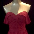 A-Line Off-the-shoulder Draping Evening Dress (D102)