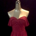 A-Line Off-the-shoulder Ruching Evening Dress (A138)