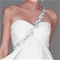 A-Line One Shoulder Tiers Prom Dress (A71)
