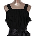 A-Line Square Straps Sleeveless Sash Ribbon Short Mini Ball Gown Dress
