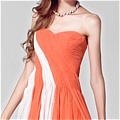 A-Line Strapless Ruching Prom Dress (D233)