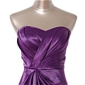 A-Line Strapless Sash Ribbon Short Mini Ball Gown Dress