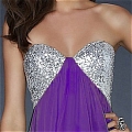 A-Line Sweetheart Crystal Prom Dress (A58)