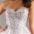 A-Line Sweetheart Crystal Prom Dress (A78)