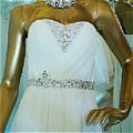 A-Line Sweetheart Crystal Prom Dress (B146)