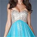 A-Line Sweetheart Sequins Floor-Length Ball Gown Dress (B45)
