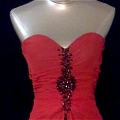 A-Line Sweetheart Split Ball Gown Dress (A120)