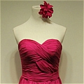 Ball Gown Criss-Cross Draping Tea-Length Prom Dress