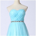 Ball Gown Jewel Crystal Sweep Brush Train Ball Gown Dress