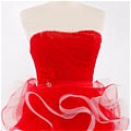 Ball Gown Strapless Crystal Ball Gown Dress (B162)