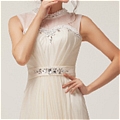 Ball Gown Strapless Crystal Floor-Length Ball Gown Dress