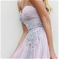 Ball Gown Sweetheart Lace Floor-Length Prom Dresses (C11)