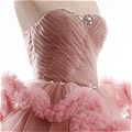 Ball Gown Sweetheart Ruching Cocktail Dress (B153)