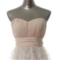 Ball Gown Sweetheart Ruching Short Mini Prom Dress