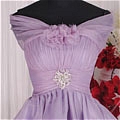 Princess Off-the-shoulder Ruching Prom Dress (B162)