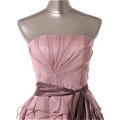 Princess Strapless Tiers Ball Gown Dress (D210)