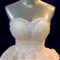 Princess Sweetheart Crystal Prom Dress (A132)