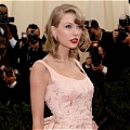 Sheath Column Straps Applique Court Train Celebrity Style Dresses (Commission) Inspired By Taylor Swift at Met Ball