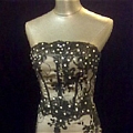 Trumpet Mermaid Strapless Applique Prom Dress (D164)