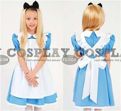 Alice Wonderland Costume on Alice Costume  Kids  From Alice In Wonderland   Cosplayfu Uk