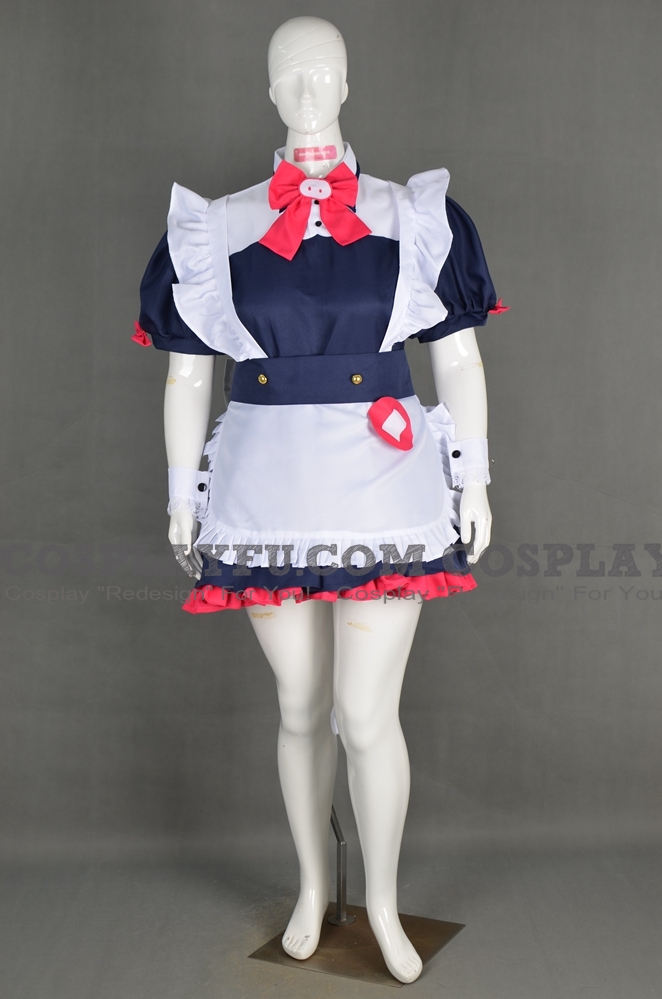 Nagomi Wahira Cosplay Costume from Akiba Maid War