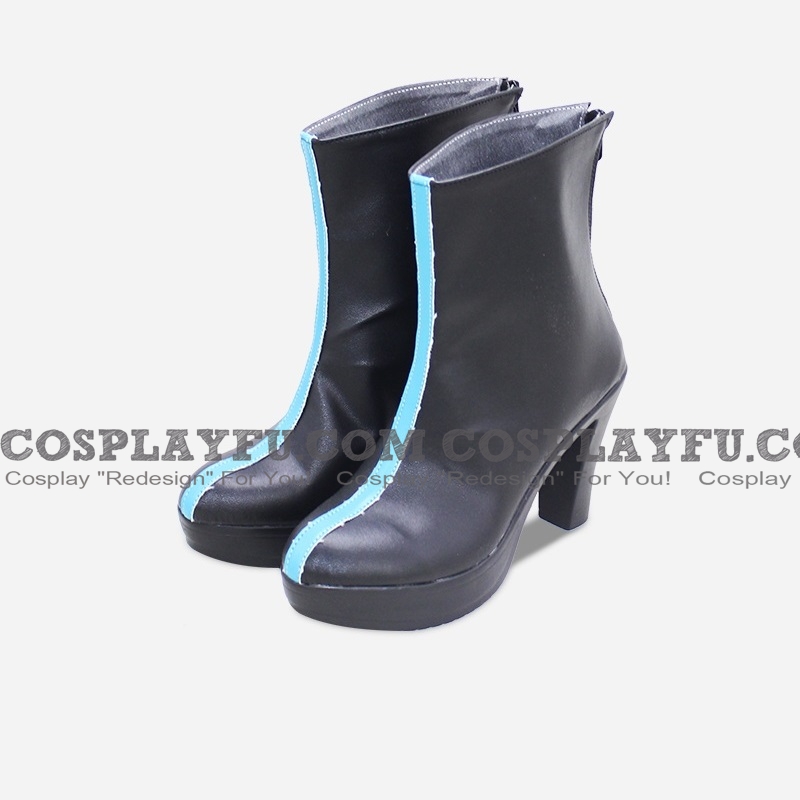 Cosplay Short Black Shoes (483)