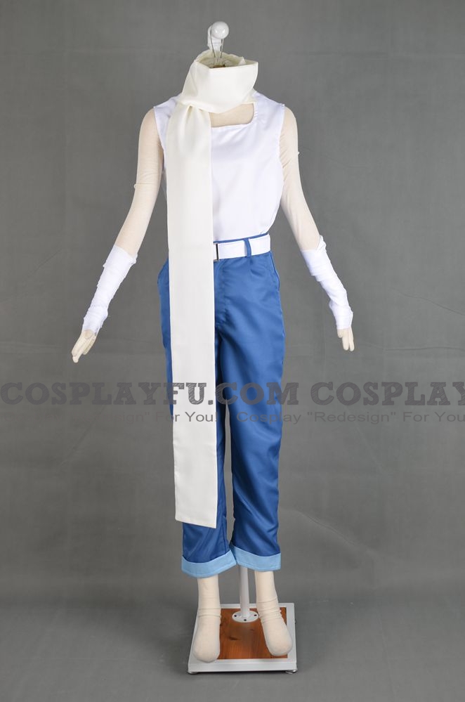 Black Star Cosplay Costume (White) from Soul Eater